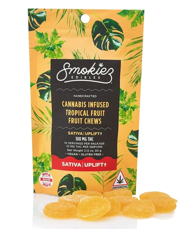 Photograph of product: Tropical Fruit 110mg -10pk