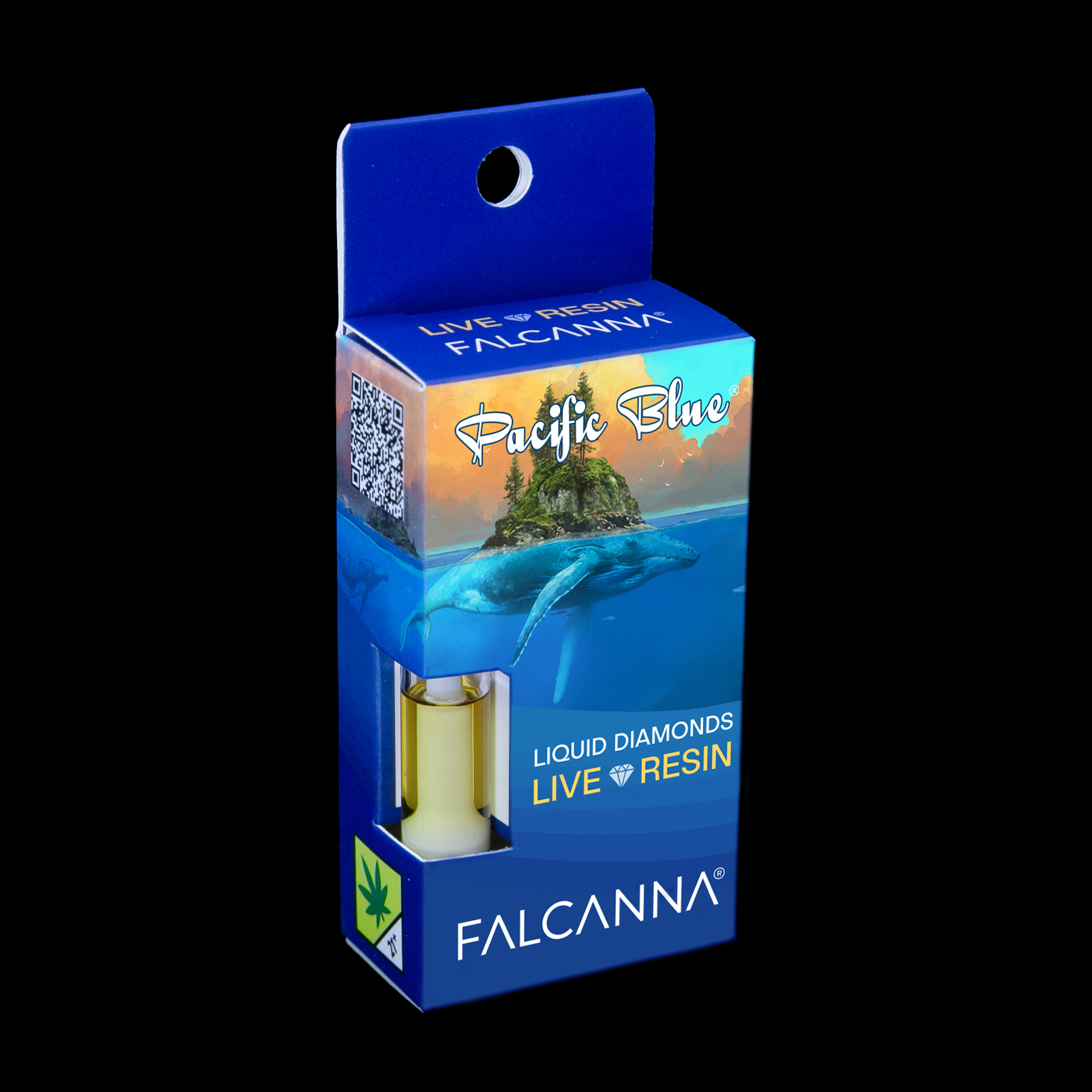 Photograph of product: Pacific Blue Live Resin Cartridge | 1g
