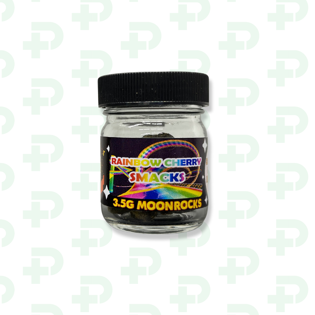 Photograph of Product: Better Bee Moon Rocks - Rainbow Cherry Smacks - 3.5g