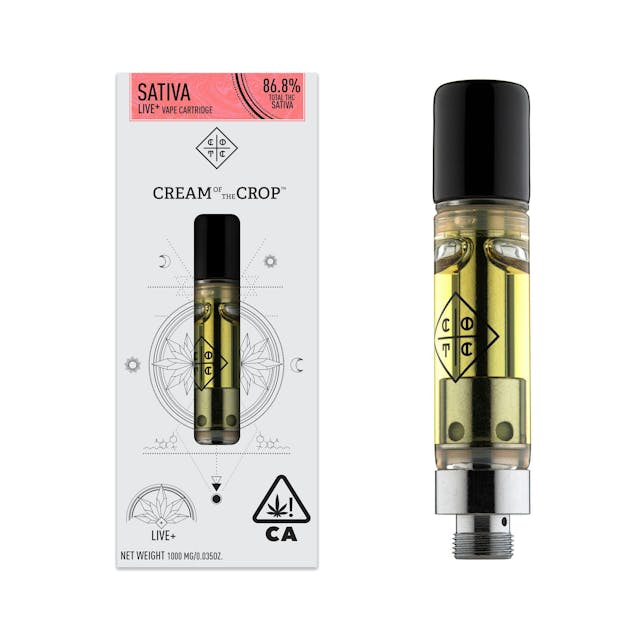 Photograph of product: Cream Of The Crop Elements | 1g - OG Chem - Cartridge - Oui'd - 