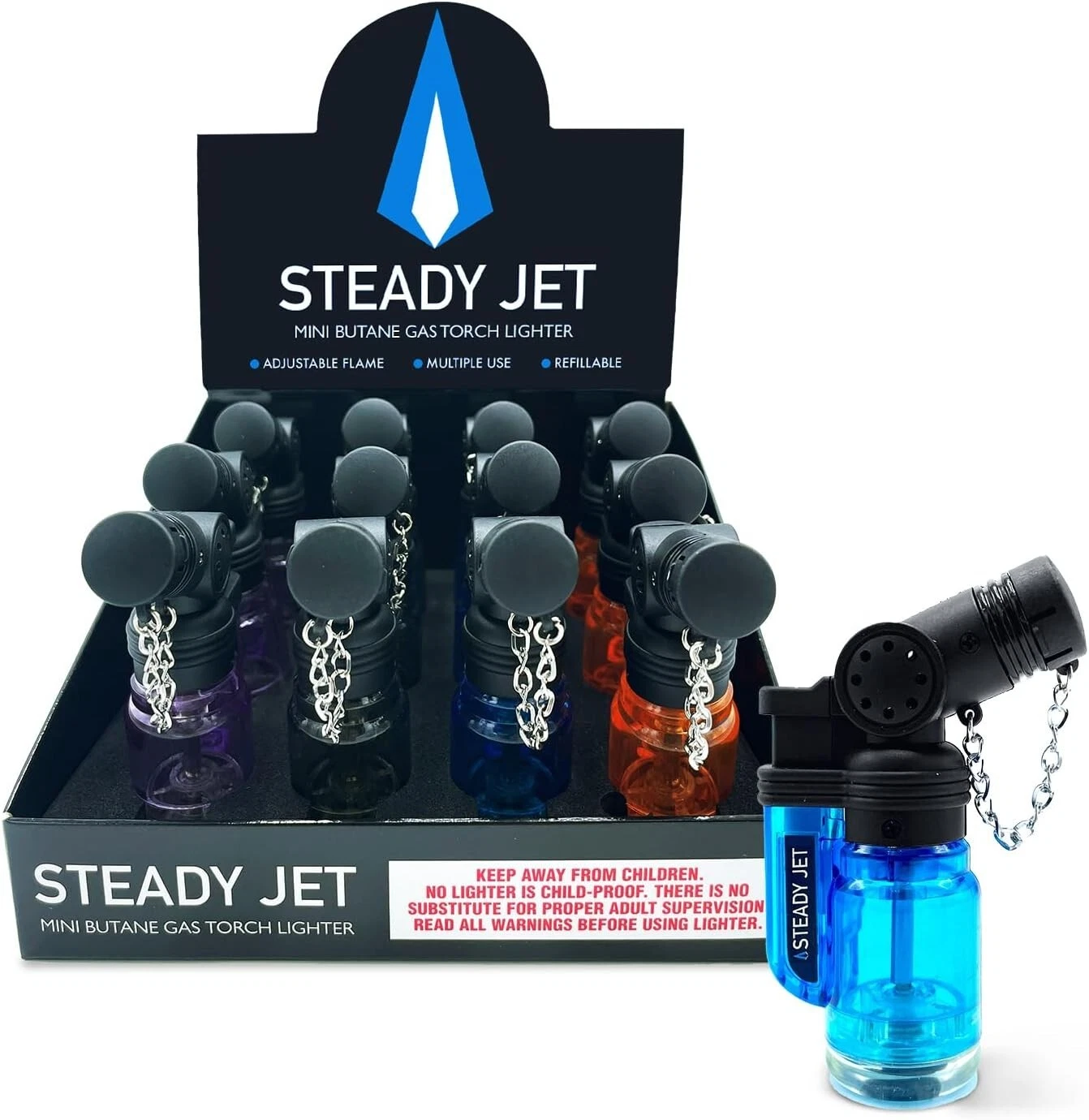 Photograph of product: Steady Jet | Mini Butane Torch Lighter