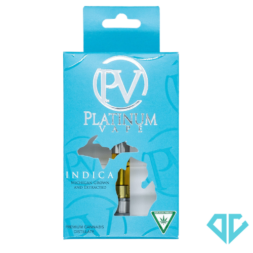 Photograph of product: Platinum Vape Trinity Cream cart 1g