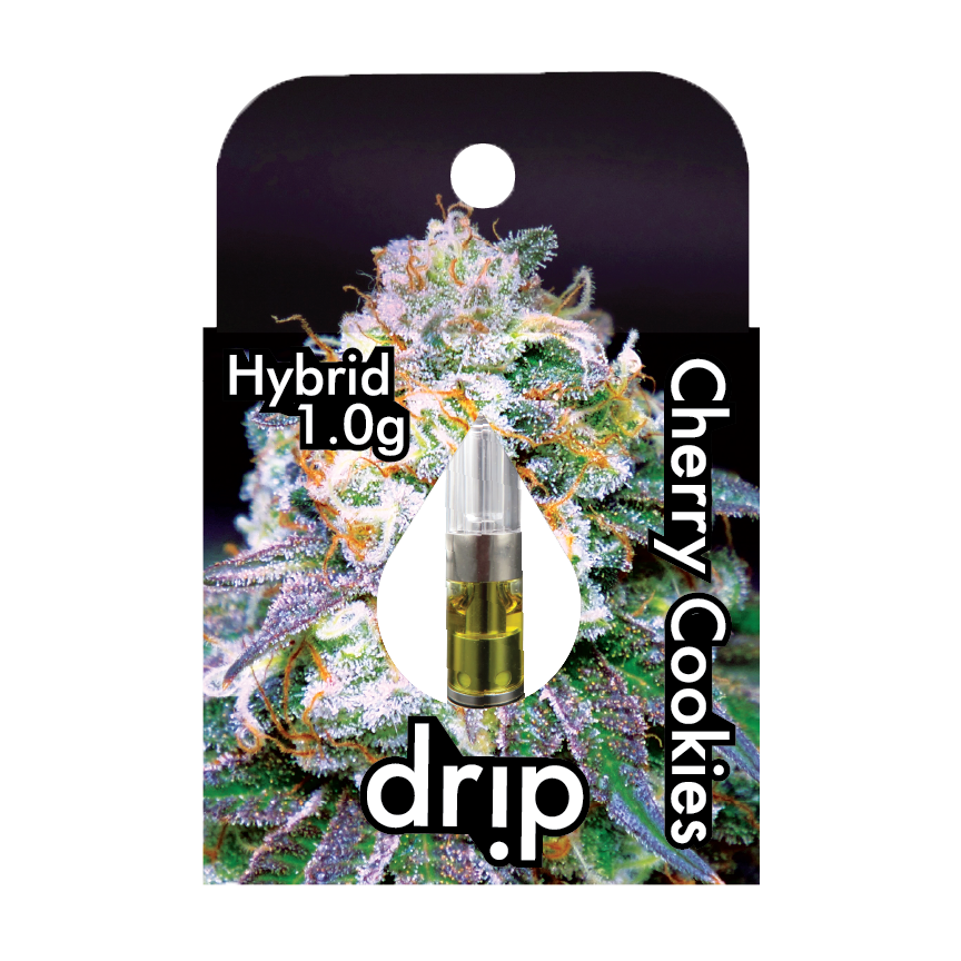 Photograph of product: Drip | Cherry Cookies | Vape Cart Hybrid