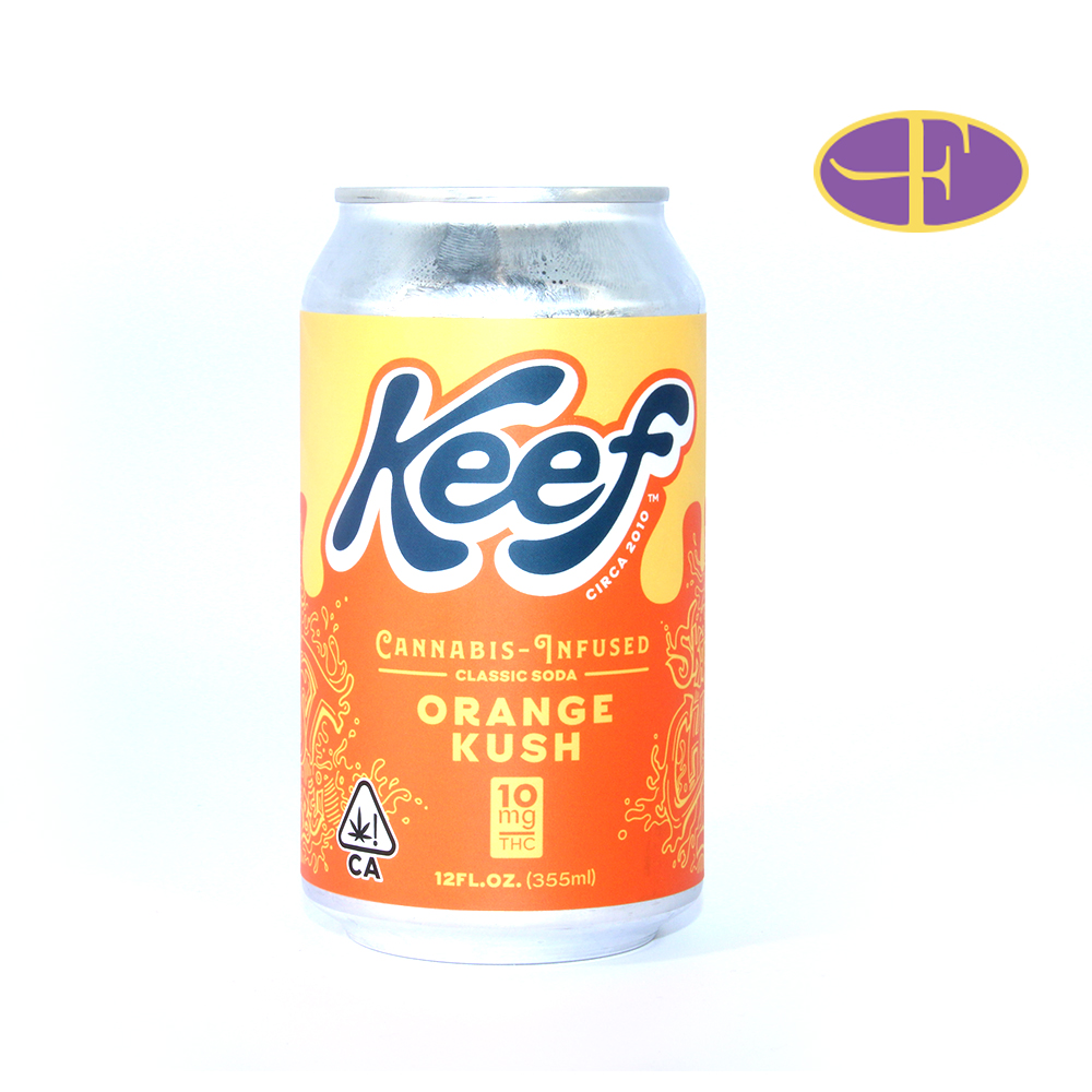 Photograph of product: Orange Kush Soda (Single)