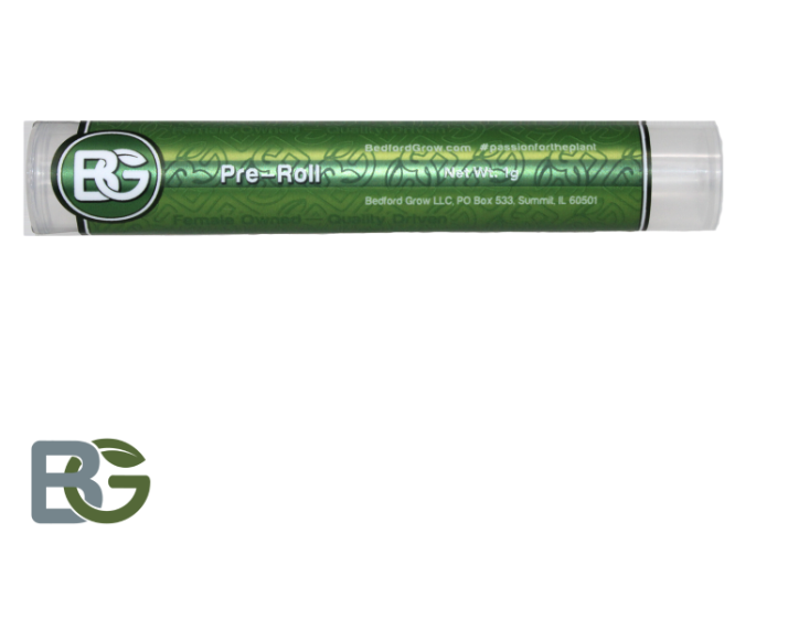 Photograph of product: BEDFORD GROW GRAPE SUGAR COOKIE 1PK DIAMOND INFUSED PRE-ROLL 1G