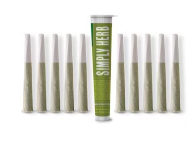 Photograph of product: 10 PACK - Gasoline Ganache 0.35g Prerolls (3.5g)