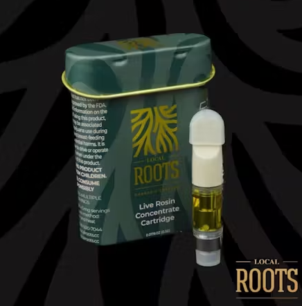Photograph of product: Local Roots | Pura Vida - Live Rosin Cart