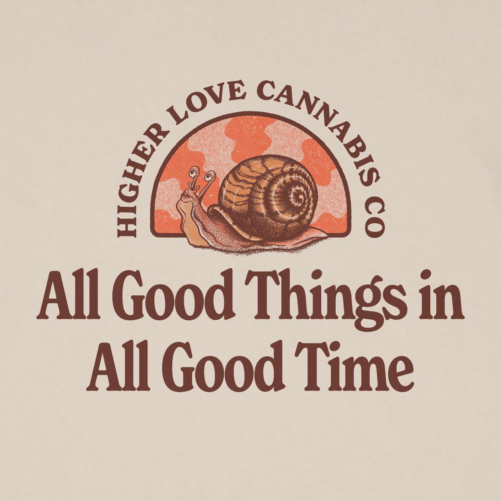 Photograph of product: Slow Going Long Sleeve - Beige (XL)