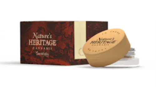 Photograph of product: Peach Pistol | Live Sugar | 0.5g | Natures Heritage