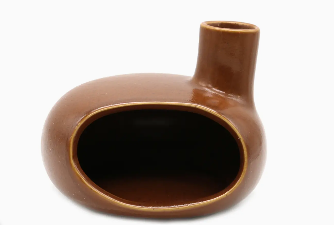 Photograph of product: Ceramic Smudge Chimney - Terracotta