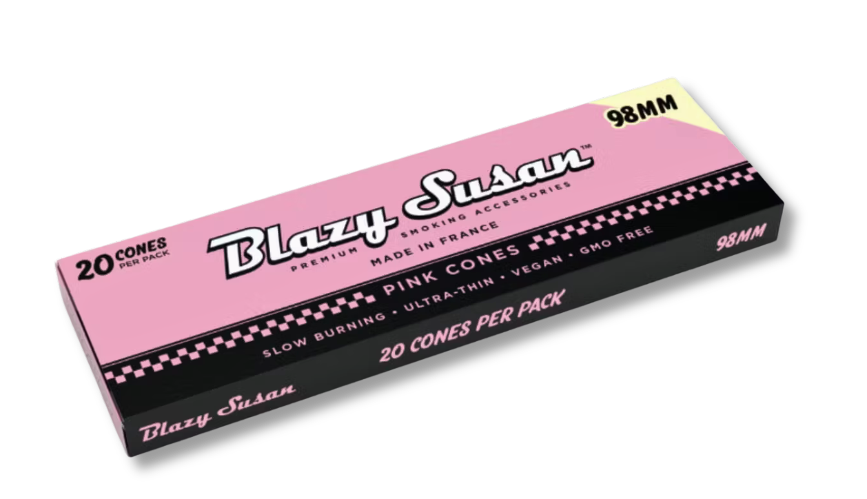 Photograph of product: Blazy Susan - Pink 98mm Cones - 20pk
