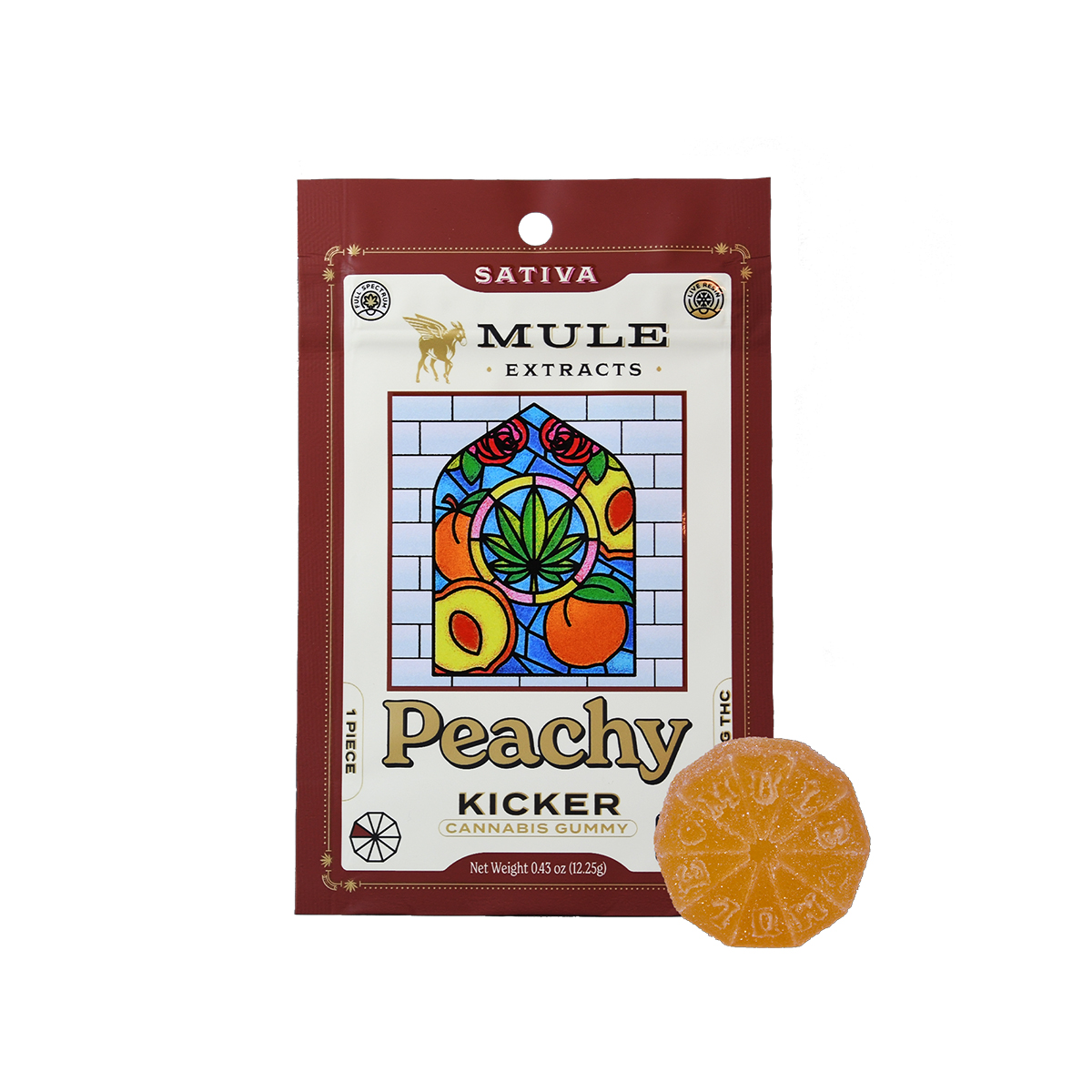 Photograph of product: Mule | Mule Kicker | Peachy (S) - 100mg