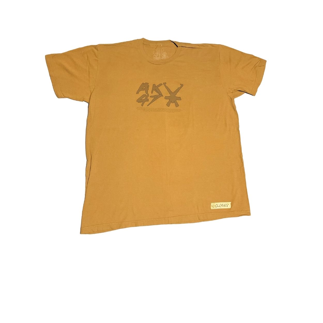 Photograph of product: Tree Shurts AK47 T-Shirt - Brown (S)
