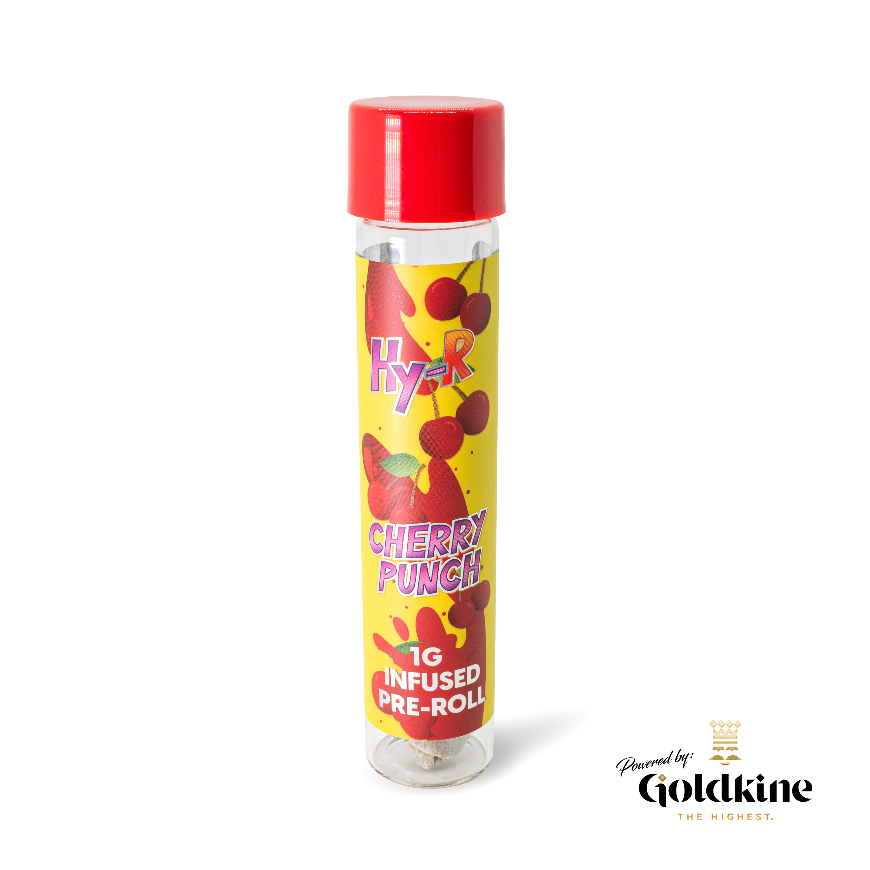 Photograph of Product: HY-R | ICC | Infused Preroll | Cherry Punch | 1g