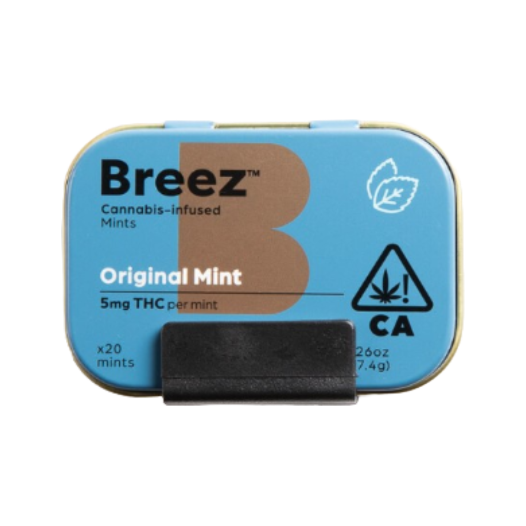 Photograph of product: Breez - 100mg Mints - Original Mint