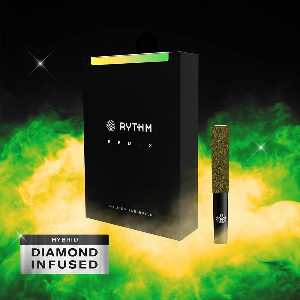 Photograph of product: Rythm Remix Pineapple Express - Infused 5 Pack