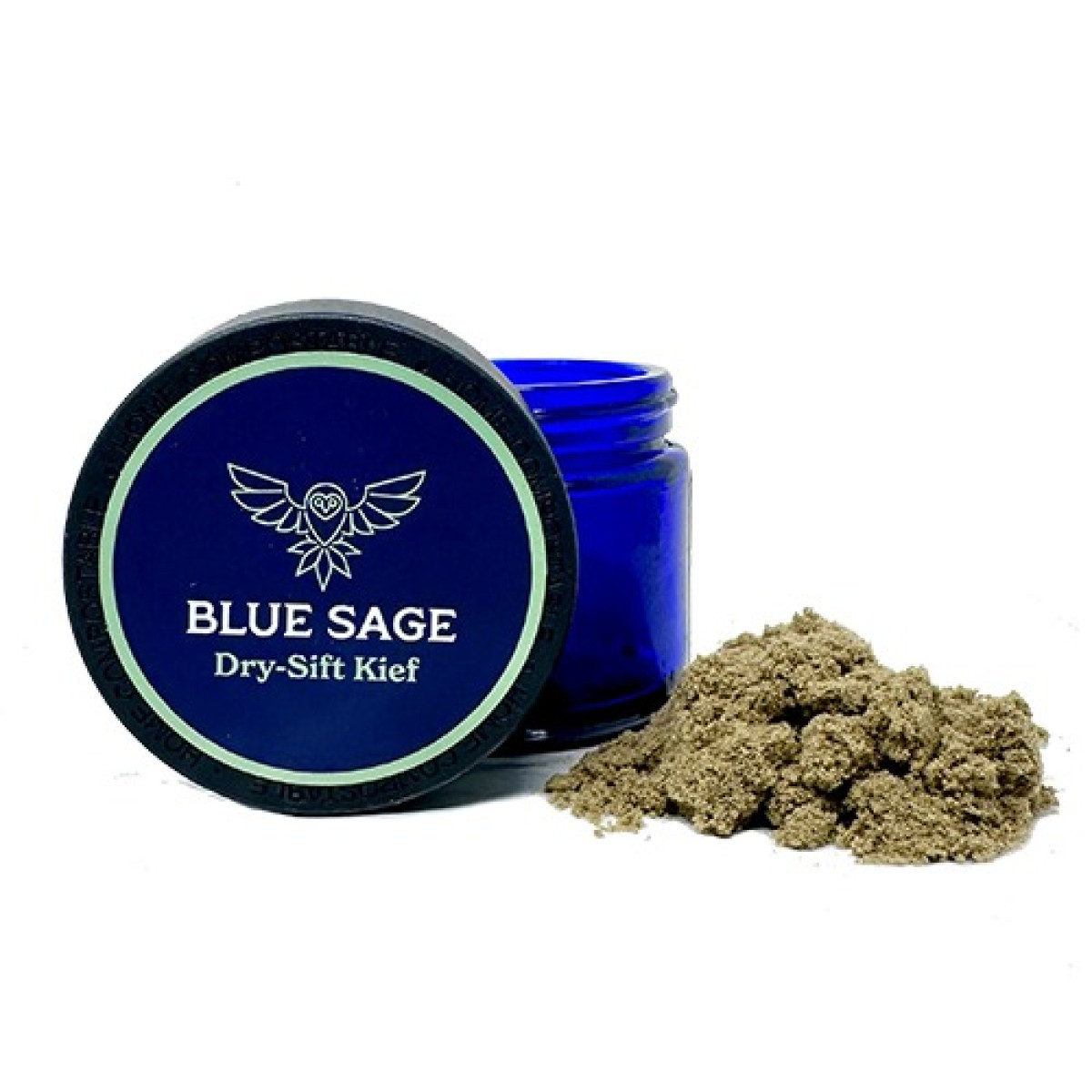 Photograph of product: Blue Sage | Dry-sift Kief | 3.5g