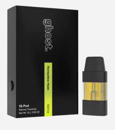 Photograph of product: Honeydew Haze | 1g Cart | Ghost