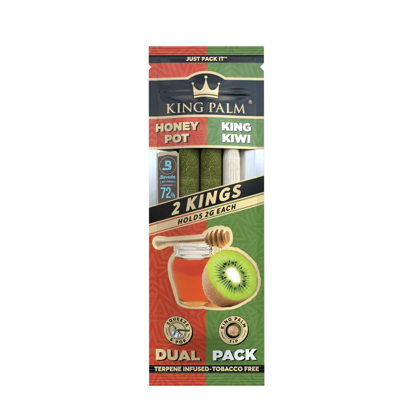 Photograph of product: King Palm | King Kiwi x Honey Pot | 2pk
