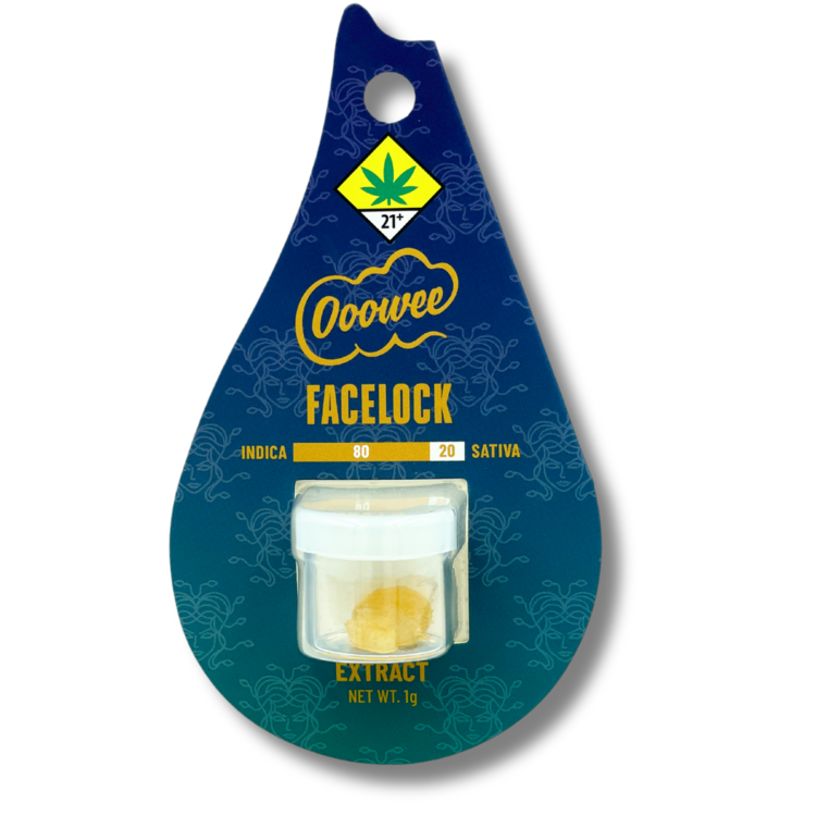 Photograph of product: FaceLock JUICED Hydrocarbon Concentrate (Ooowee)