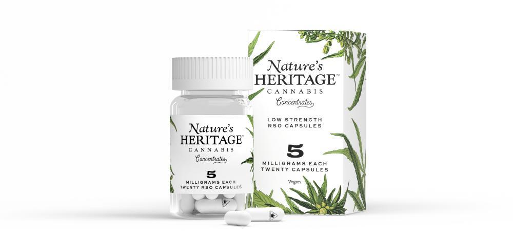 Photograph of product: RSO Capsules 20-pack | 100mg