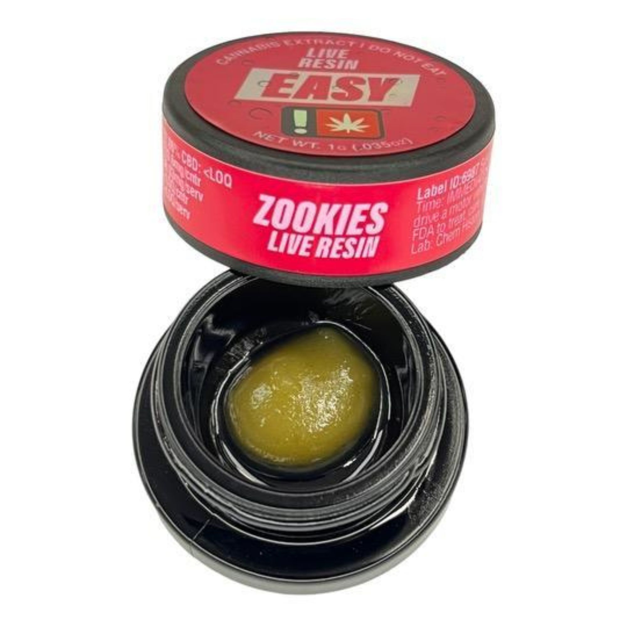 Photograph of product: Dab | EASY | Zookies Live Resin