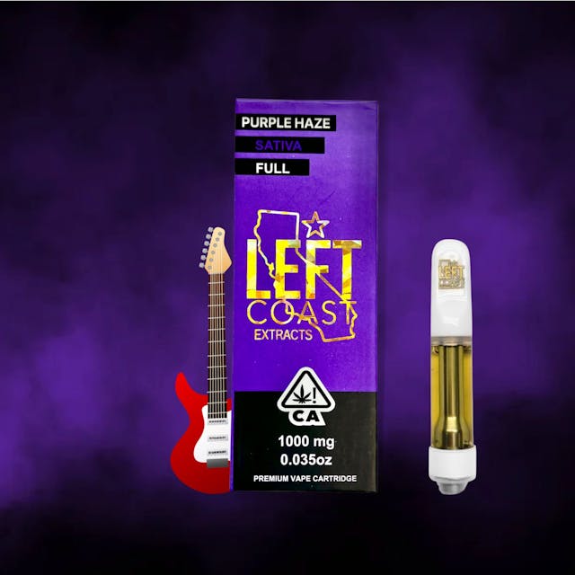 Photograph of Product: Purple Haze | 1g Cartridge