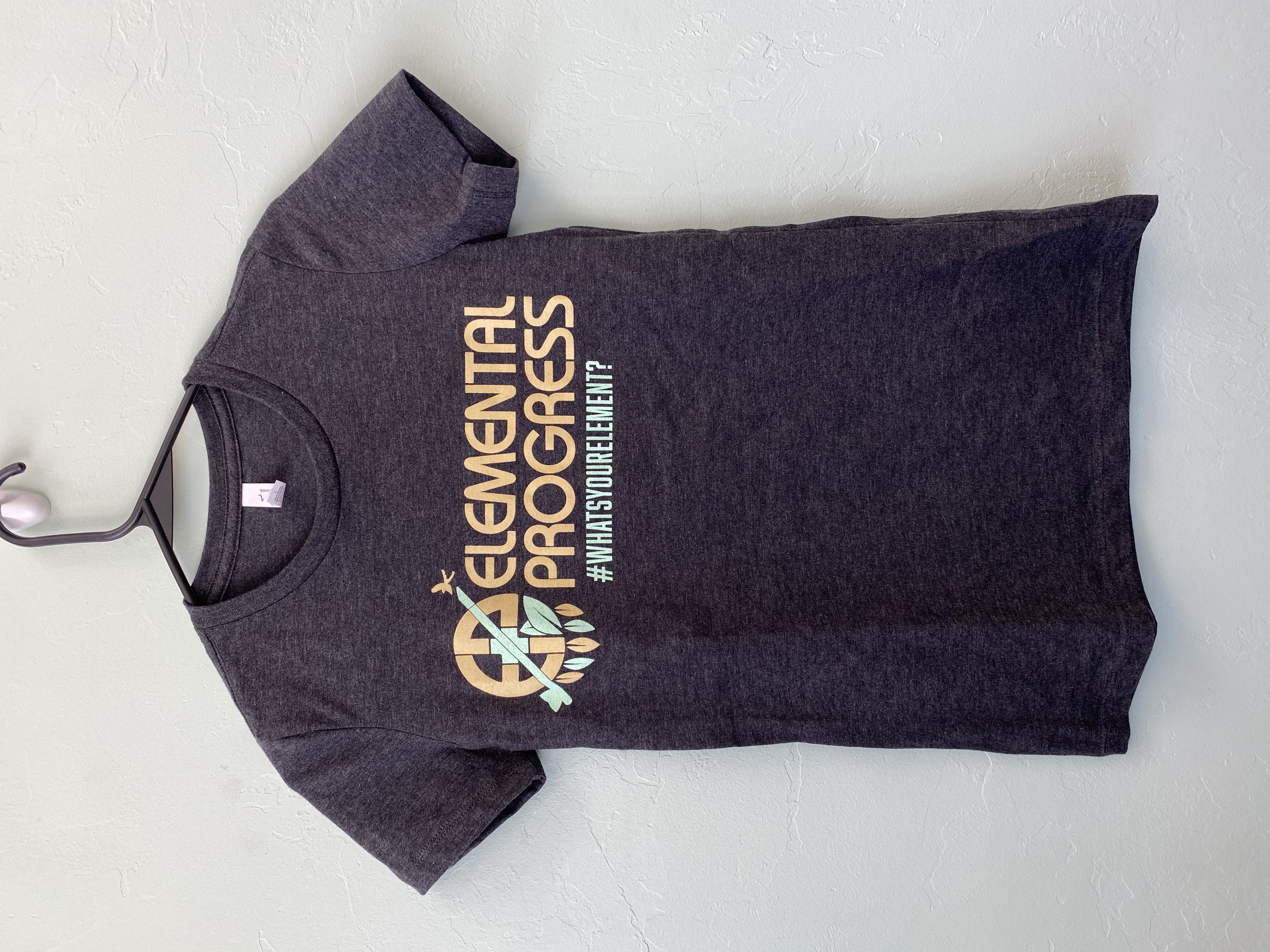 Photograph of product: Employee Women's Gray Tee- Small