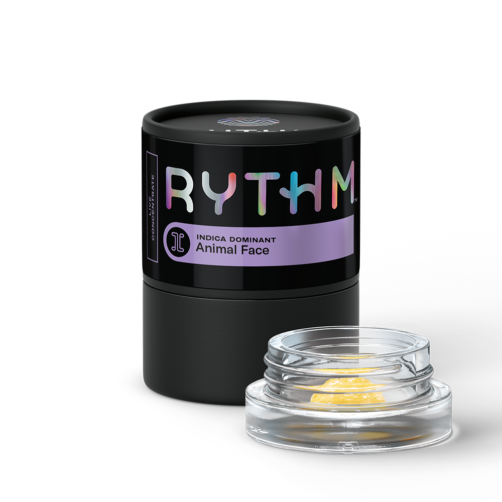 Photograph of product: Animal Face | Rythm | Live Resin Concntrate | 1g