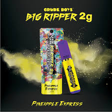 Photograph of product: Crude Boys Disposable Pineapple Express Vape