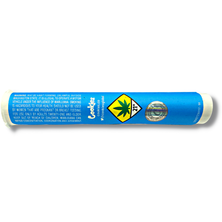 Photograph of Product: Blueberry Banana Pre Roll (Cookies)