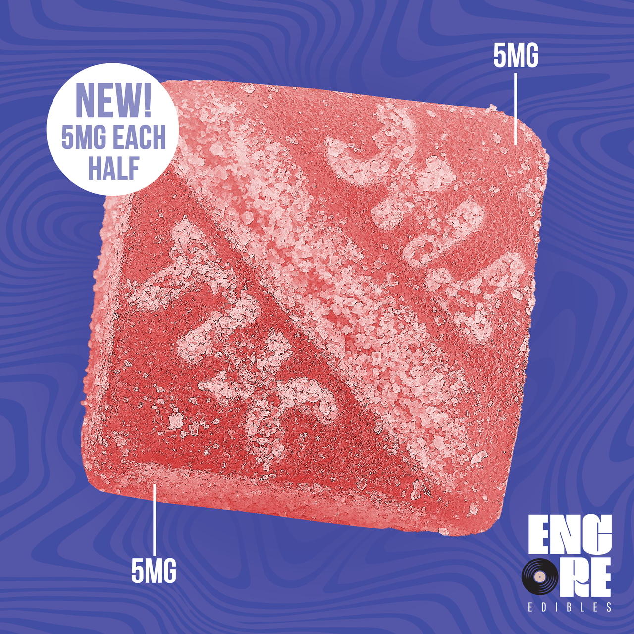 Photograph of product: Encore Pomegranate Punch CBN:TH-oui Gummies T94.4 C45 (I) 10 Pack (20 Servings) - 25866