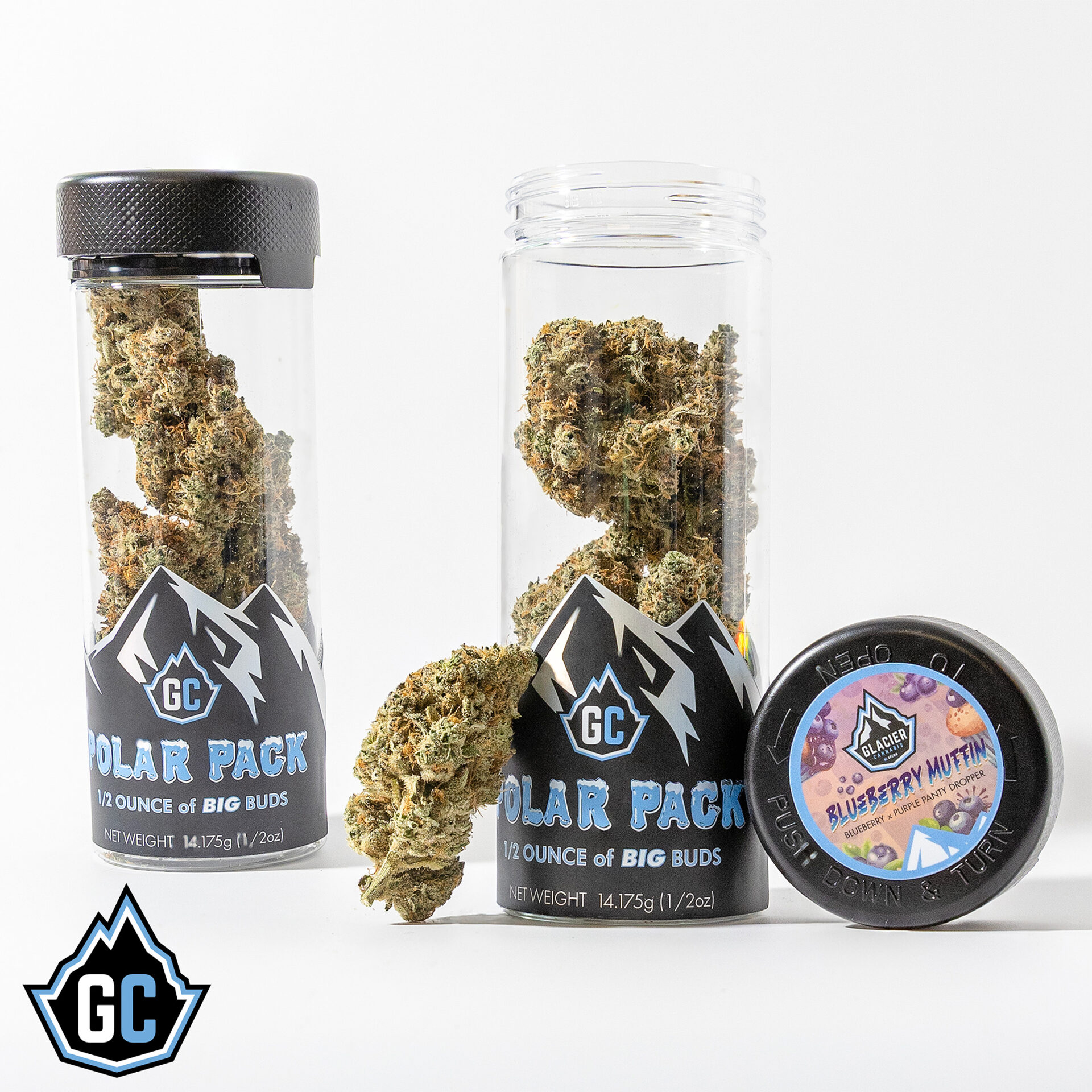 Photograph of product: Polar Pack - Blueberry Muffin () - 14.175g
