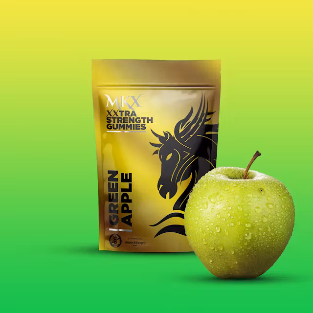 Photograph of product: MKX | Green Apple | 200mg | Gummies