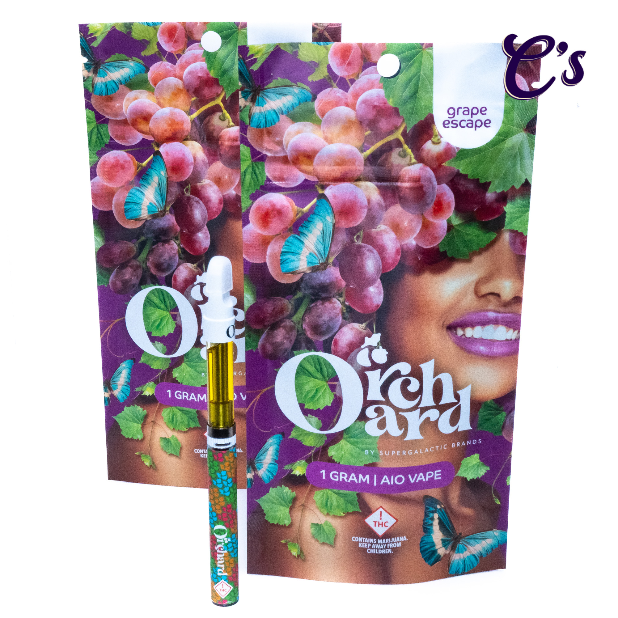 Photograph of product: Sano Gardens | Orchard Flavored AIO Cart (H) Grape Escape 1g
