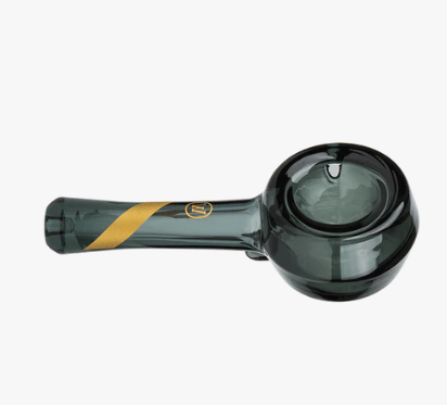 Photograph of product: Smoke Source - Marley Natural - Smoked Glass Spoon Pipe