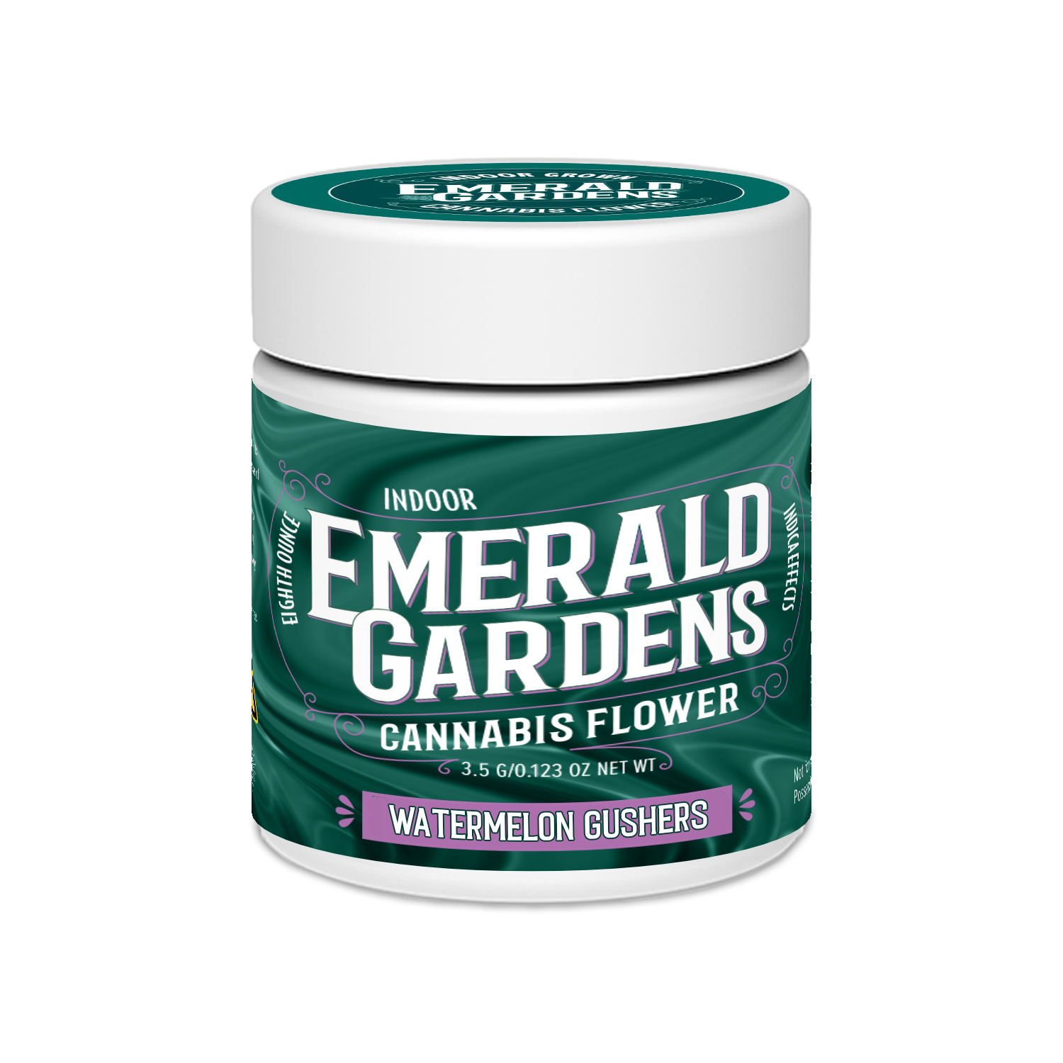 Photograph of product: Emerald Gardens Flower Watermelon Gushers - 3.5g