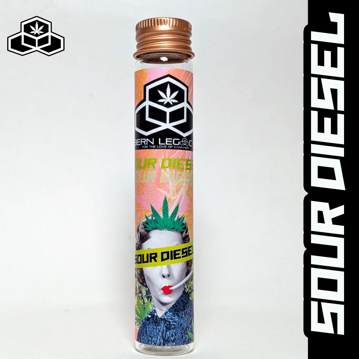 Photograph of product: Bern Legacy | Sour Diesel | 1g Pre Roll