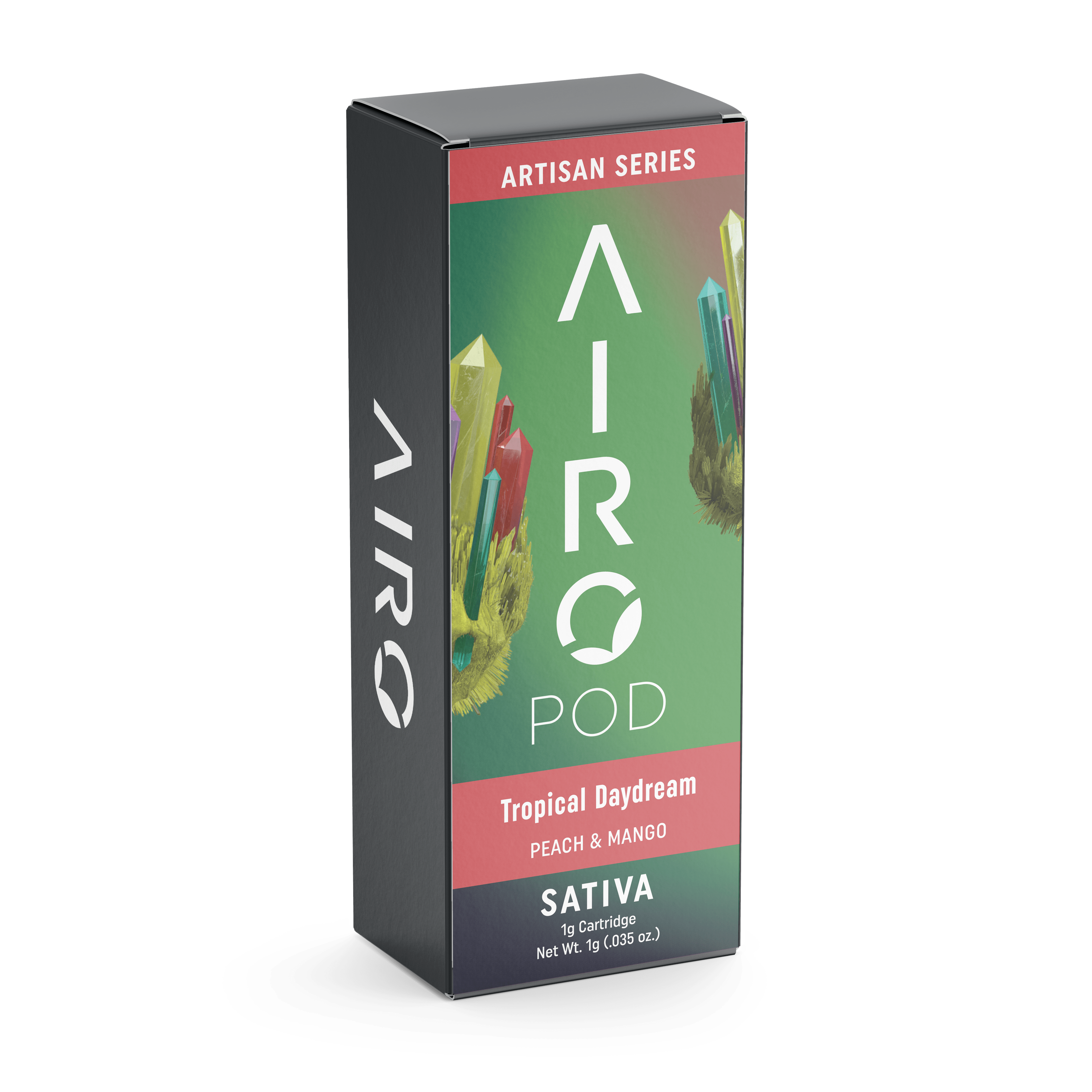 Photograph of product: AIRO - POD DISTILLATE - 1G - TROPICAL DAYDREAM - Oui'd
