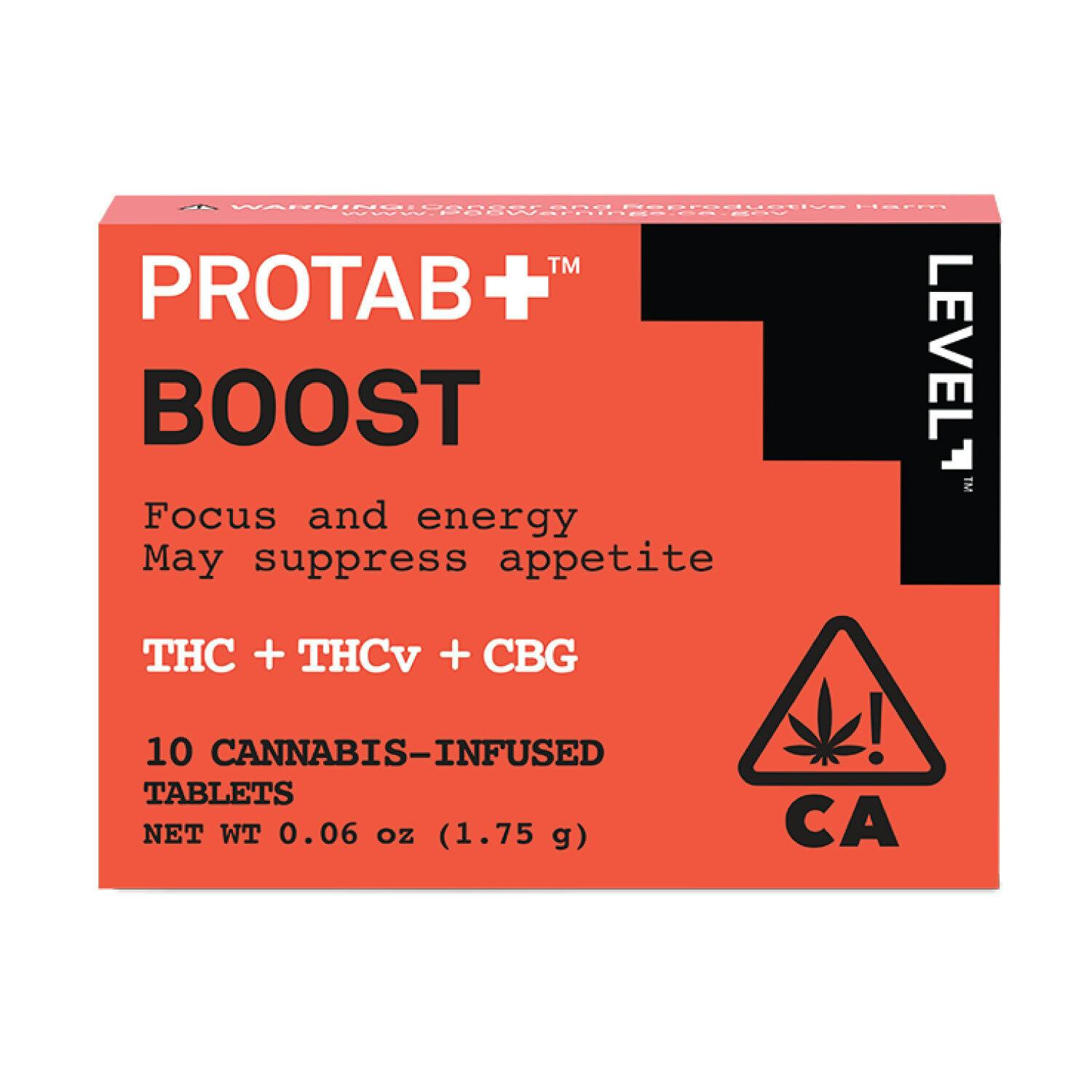 Photograph of product: Level | Boost Protabs (3:2:1 TH-oui:TH-ouiv:CBG - 300mg Total)