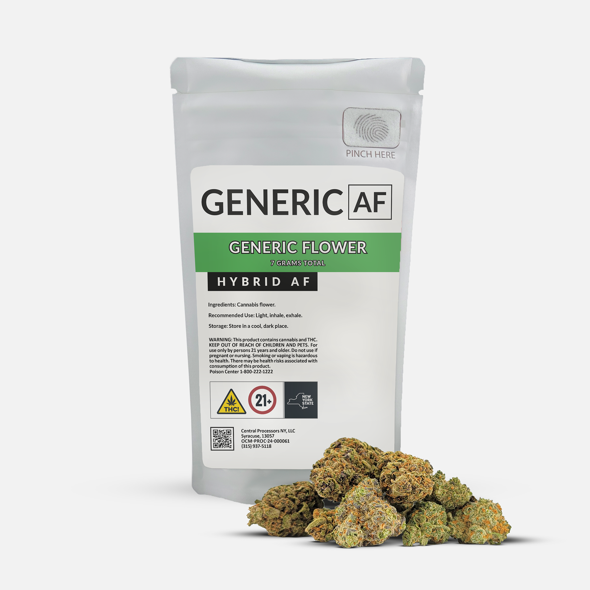 Photograph of Product: Flower - Hybrid Blend - 7g