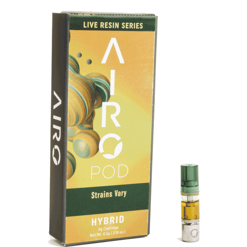 Photograph of product: AiroPro - 1000mg Live Resin Cartridge (H) - - Blue Skunk