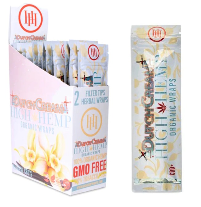 Photograph of product: High Hemp Wraps - Dutch Cream