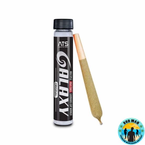 Photograph of product: D. Galaxy 1g Moonrocks Pre Roll - Vanilla Bean (I) - 