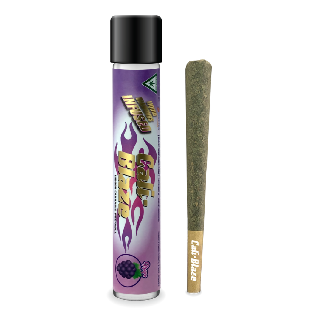 Photograph of product: Cali-Blaze - 1.2g Infused Pre-Roll - Grape