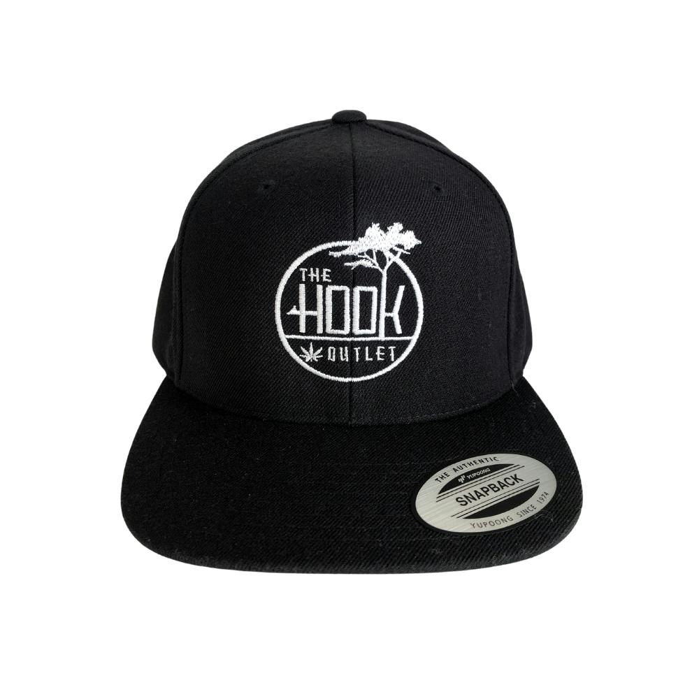 Photograph of product: The Hook Outlet Black Snapback