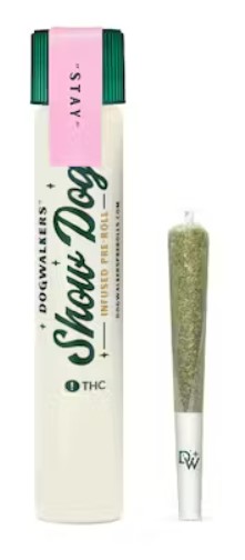 Photograph of product: Dogwalkers | Bananaconda Infused Pre-Roll 1g | Hybrid