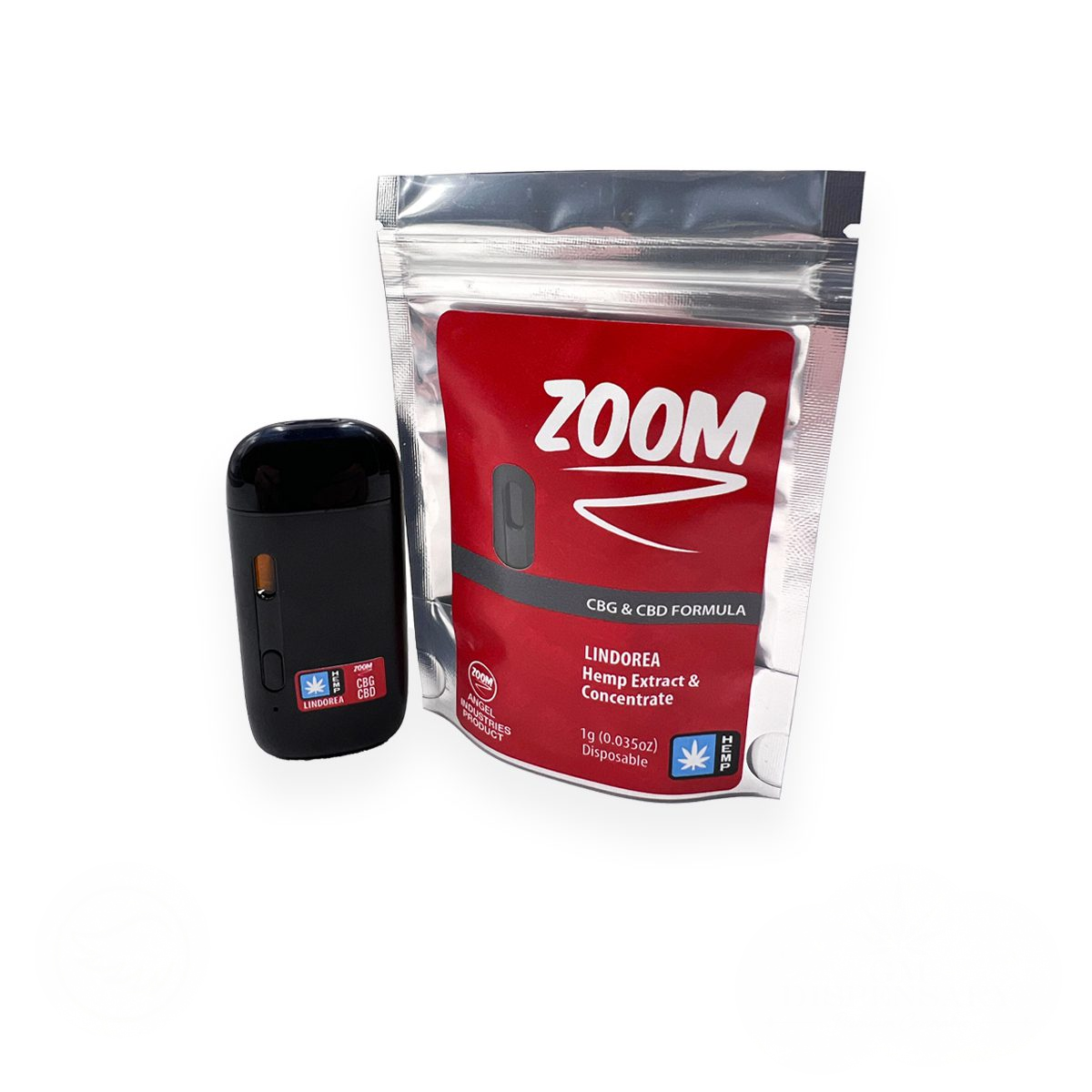 Photograph of product: CBG/CBD -  ZOOM Disposable Cartridge (Angel Industries)