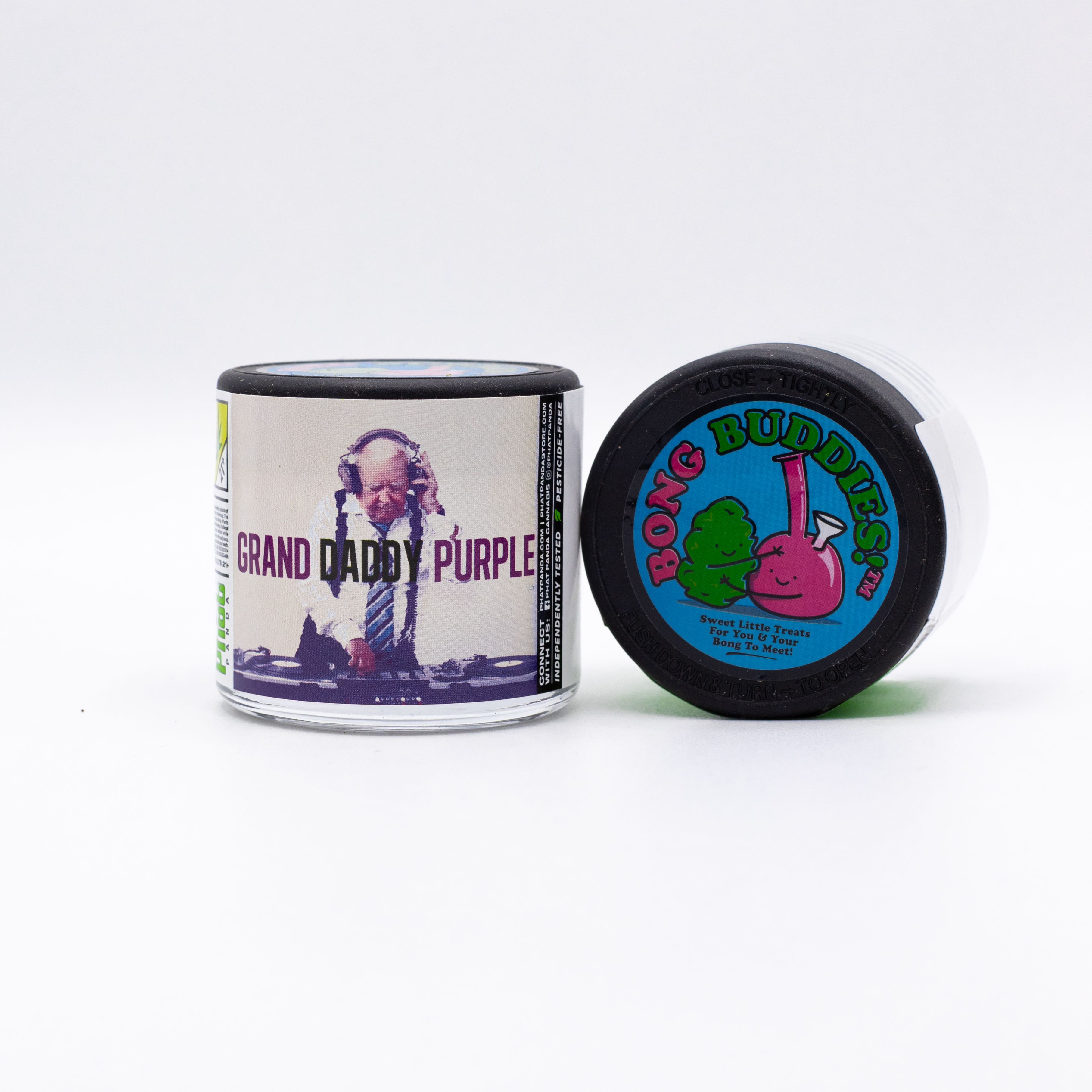 Photograph of product: Phat Panda Grand Daddy Purple Bong Buddies - 2g