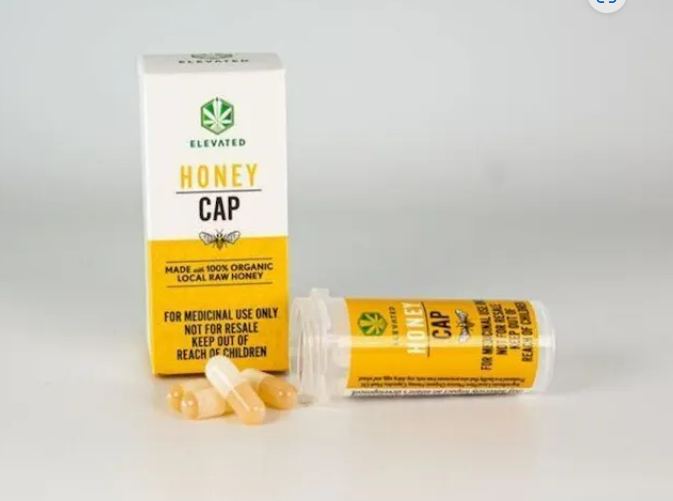 Photograph of product: Honey Capsules Hybrid | 100mg | Elevated